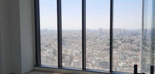 משרדים להשכרה במגדל חדש וקומה גבוהה 142 מ"ר בבני ברק