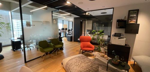 אופן ספייס ופינות ישיבה במגדלי בארבעה