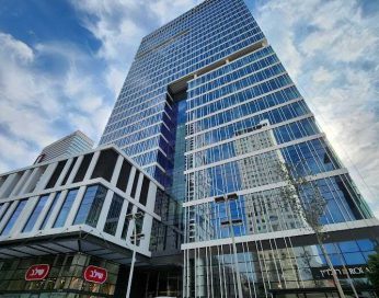 משרדים השכרה מפוארים במגדל אלייד החל 200 מ"ר.