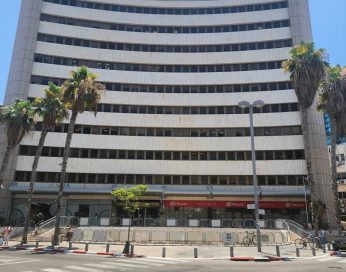 בית קרסו בניין מבוקש לובי מפואר מאכלס חברות הייטק